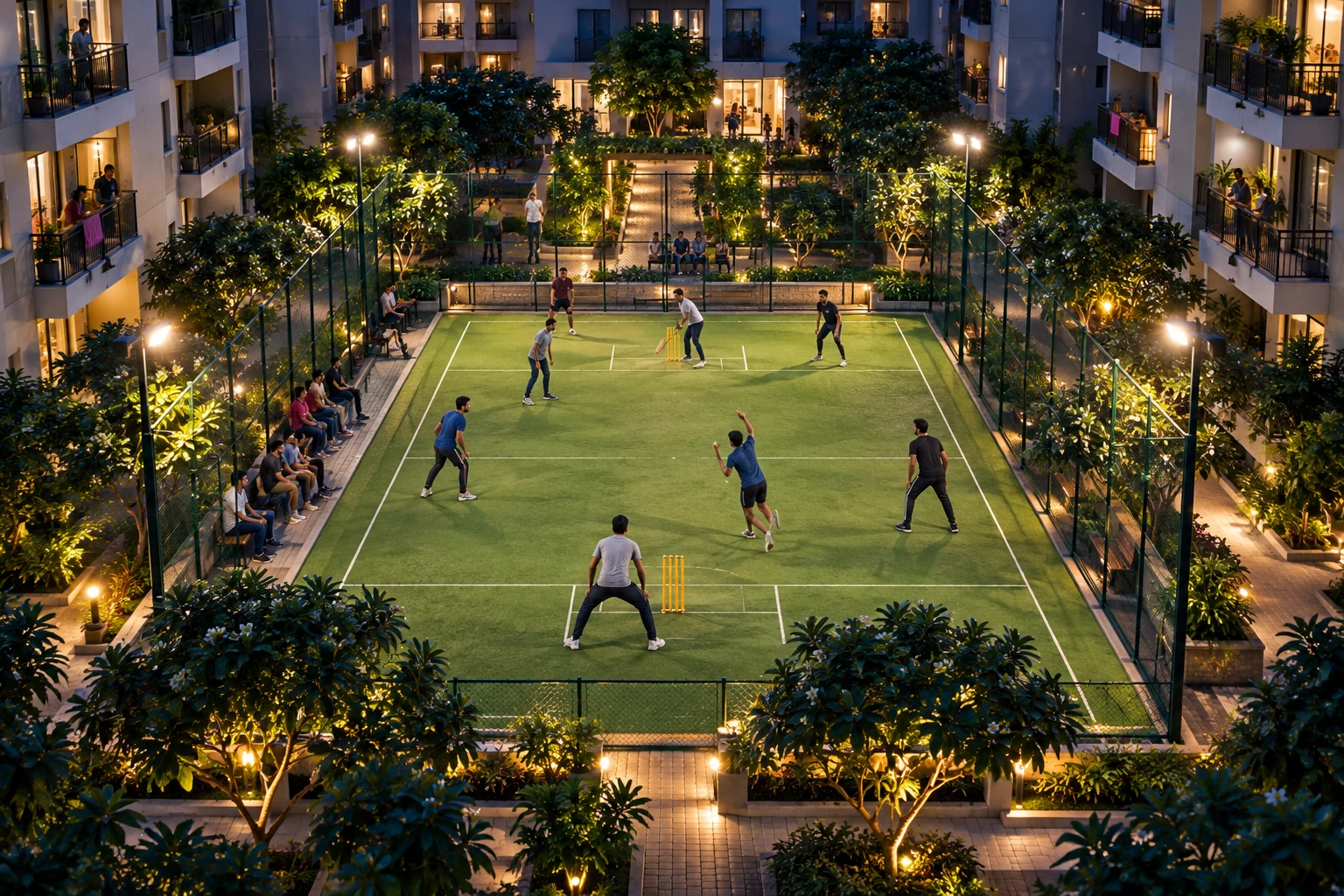 Internal apartment tournament